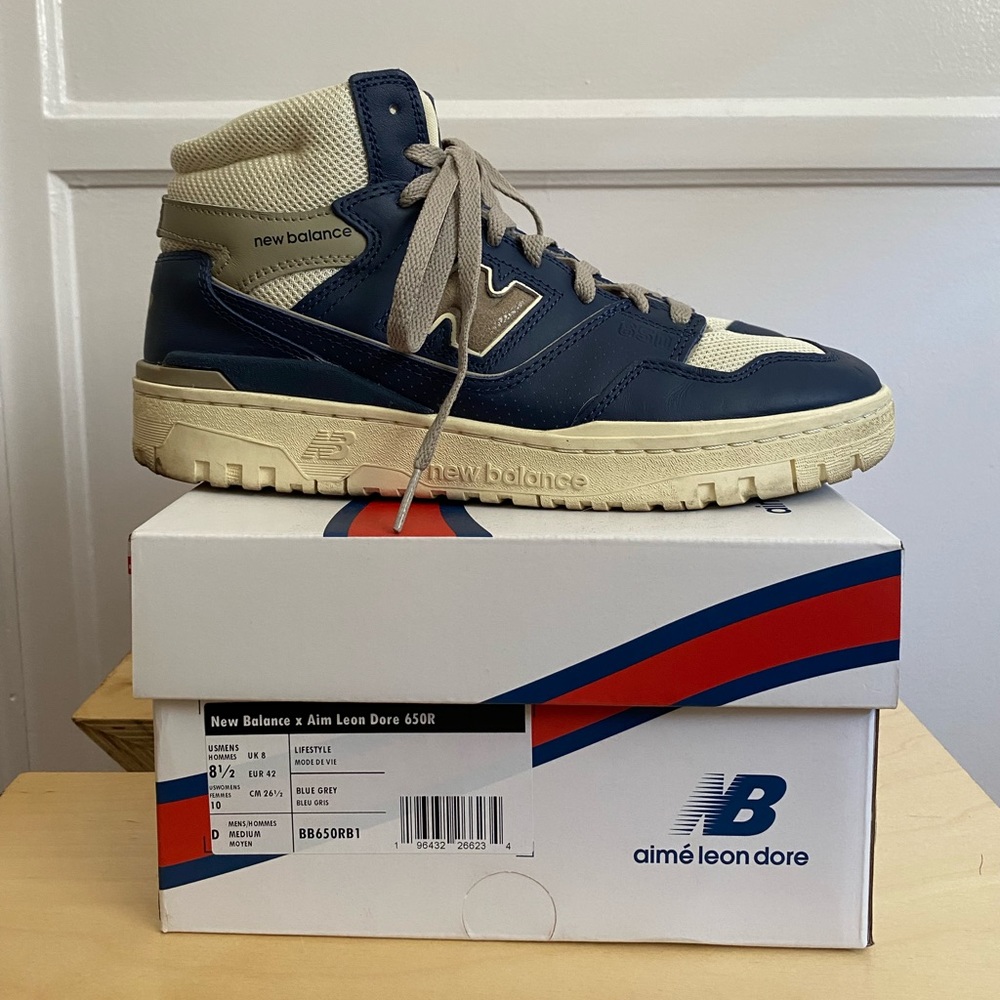 Aime león dore x New Balance 650s